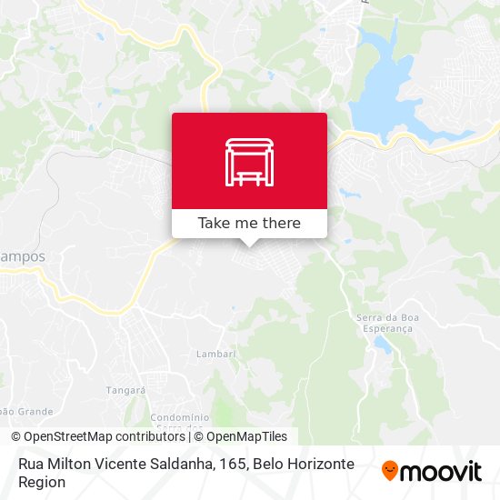 Rua Milton Vicente Saldanha, 165 map