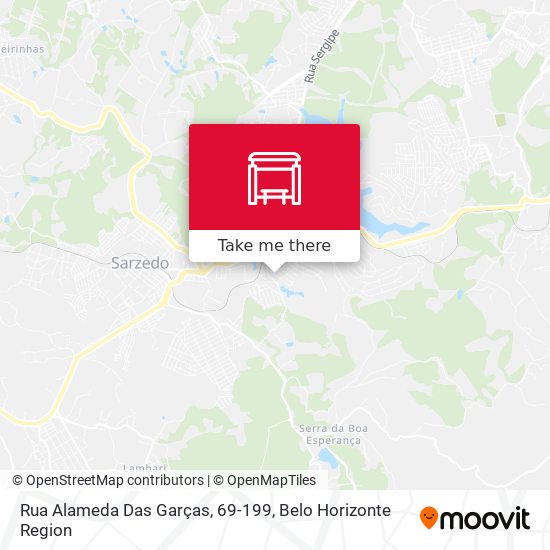 Rua Alameda Das Garças, 69-199 map
