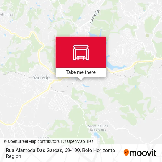 Rua Alameda Das Garças, 69-199 map