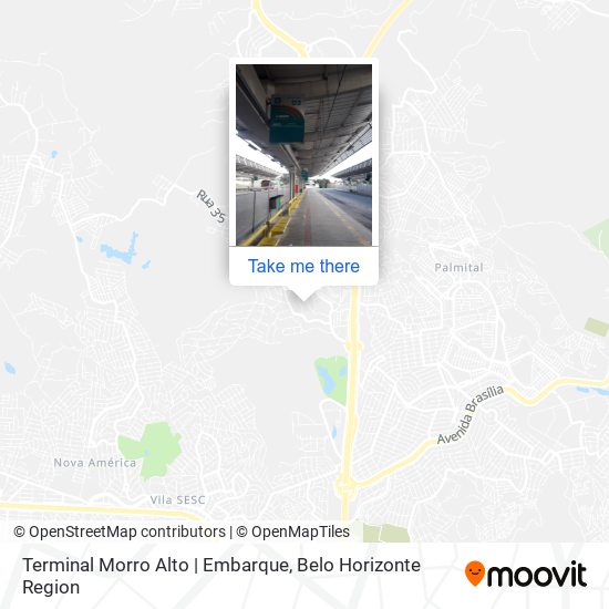 Terminal Morro Alto | Embarque map