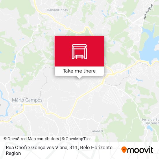 Rua Onofre Gonçalves Viana, 311 map