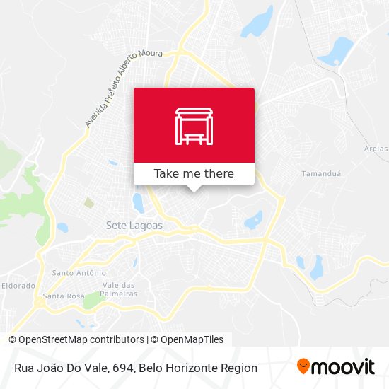 Rua João Do Vale, 694 map