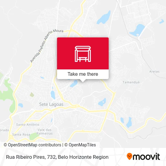 Rua Ribeiro Pires, 732 map