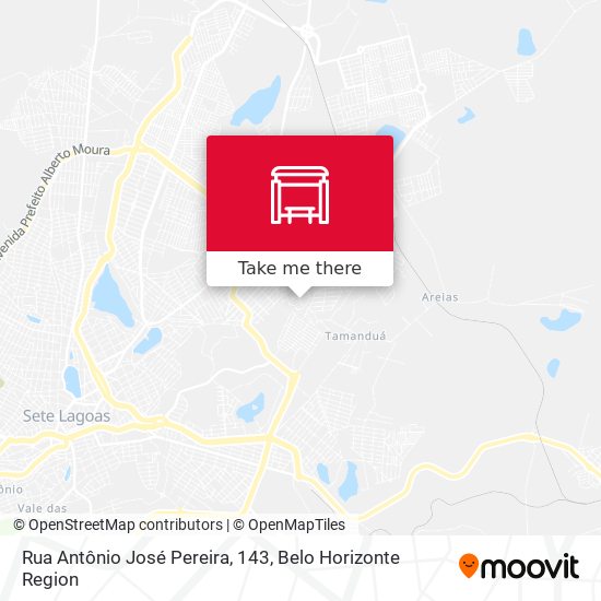 Rua Antônio José Pereira, 143 map