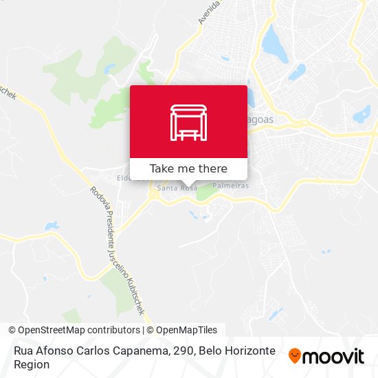 Rua Afonso Carlos Capanema, 290 map
