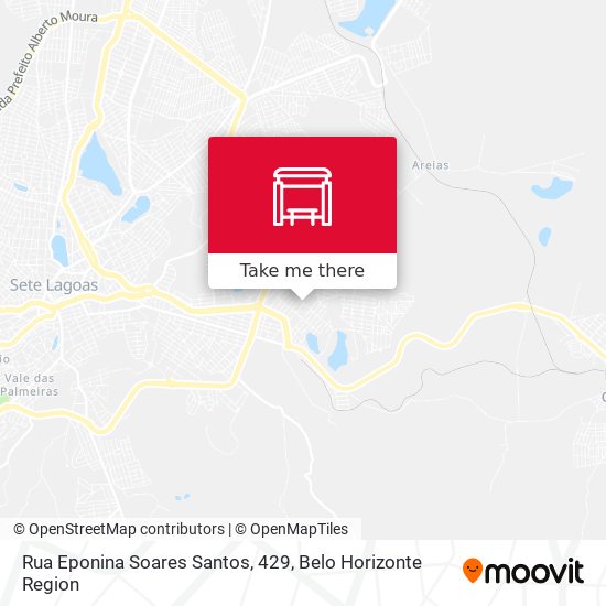Rua Eponina Soares Santos, 429 map