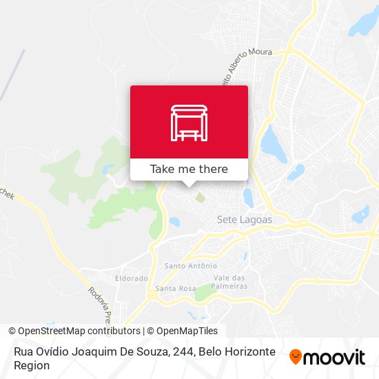 Rua Ovídio Joaquim De Souza, 244 map