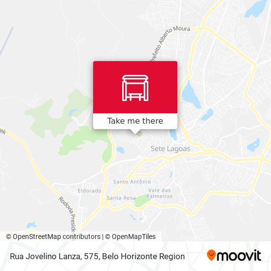 Rua Jovelino Lanza, 575 map