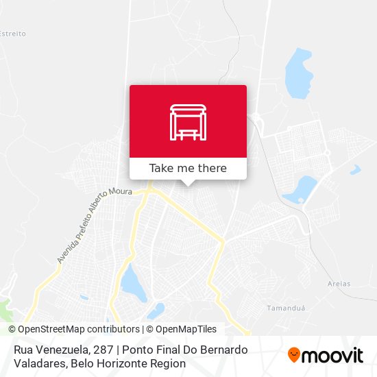 Rua Venezuela, 287 | Ponto Final Do Bernardo Valadares map