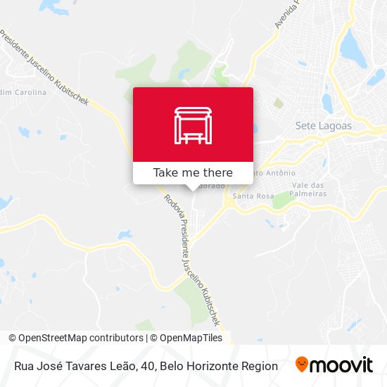 Rua José Tavares Leão, 40 map
