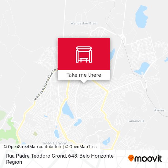 Rua Padre Teodoro Grond, 648 map