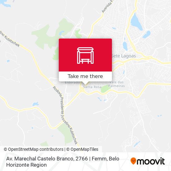 Av. Marechal Castelo Branco, 2766 | Femm map