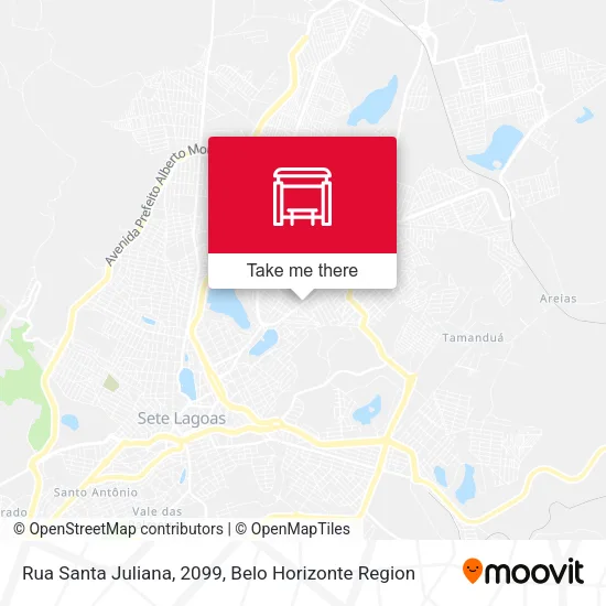 Rua Santa Juliana, 2099 map