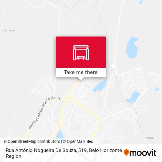 Rua Antônio Nogueira De Souza, 519 map