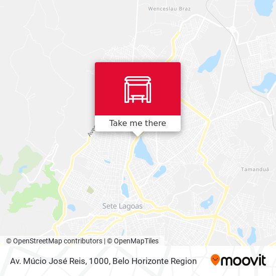 Av. Múcio José Reis, 1000 map