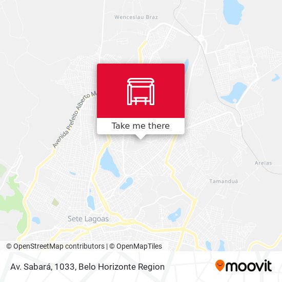 Av. Sabará, 1033 map