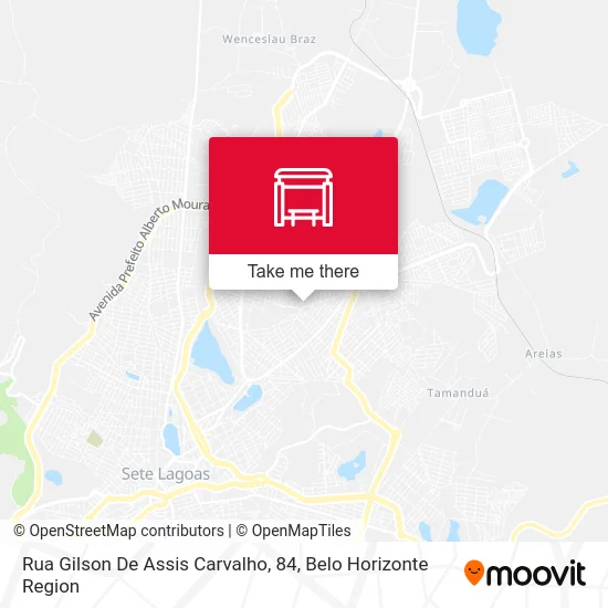 Rua Gilson De Assis Carvalho, 84 map