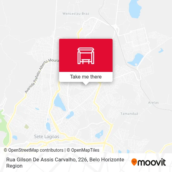 Rua Gilson De Assis Carvalho, 226 map