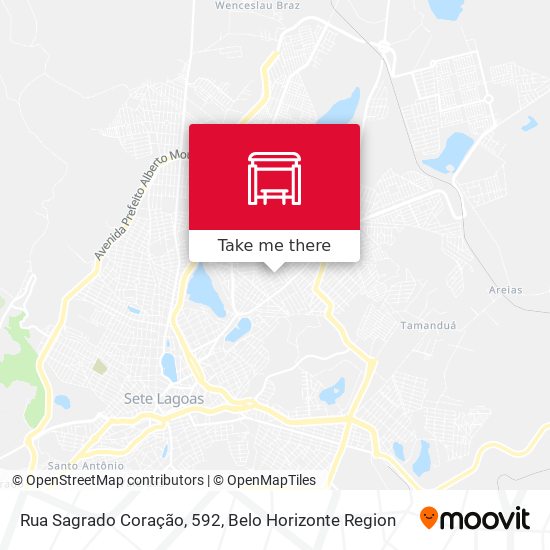 Rua Sagrado Coração, 592 map