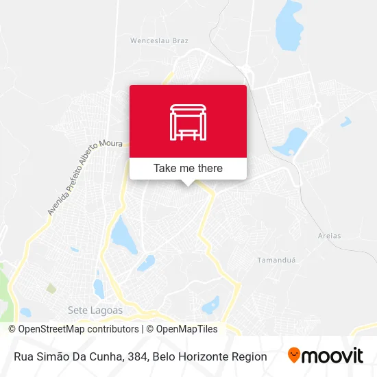Rua Simão Da Cunha, 384 map