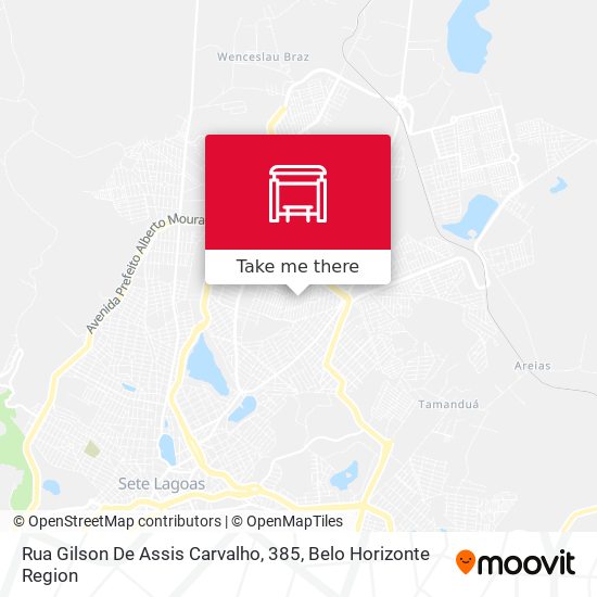 Rua Gilson De Assis Carvalho, 385 map