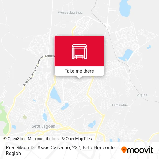 Rua Gilson De Assis Carvalho, 227 map