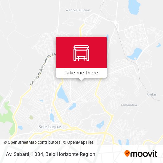 Av. Sabará, 1034 map
