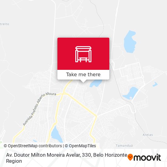 Av. Doutor Milton Moreira Avelar, 330 map