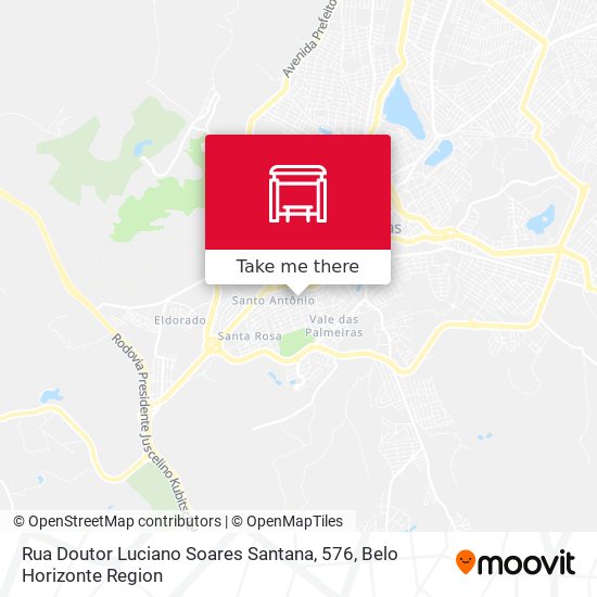 Rua Doutor Luciano Soares Santana, 576 map