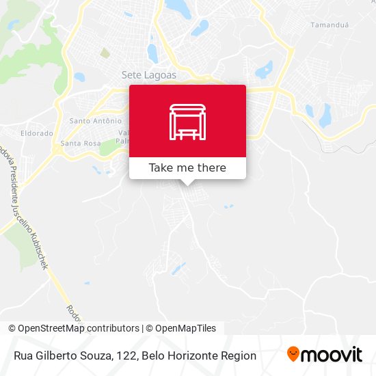Rua Gilberto Souza, 122 map