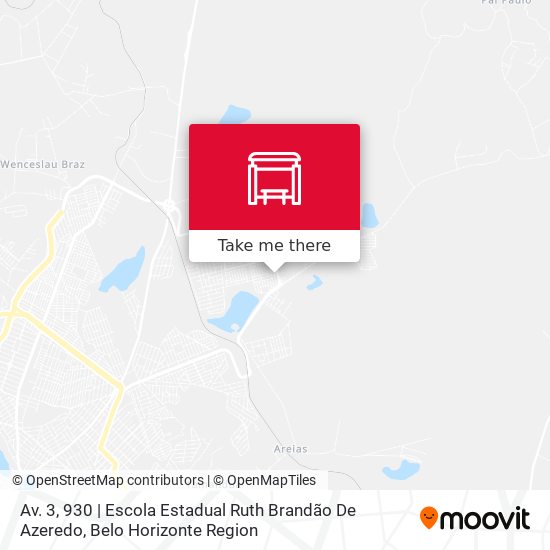 Mapa Av. 3, 930 | Escola Estadual Ruth Brandão De Azeredo