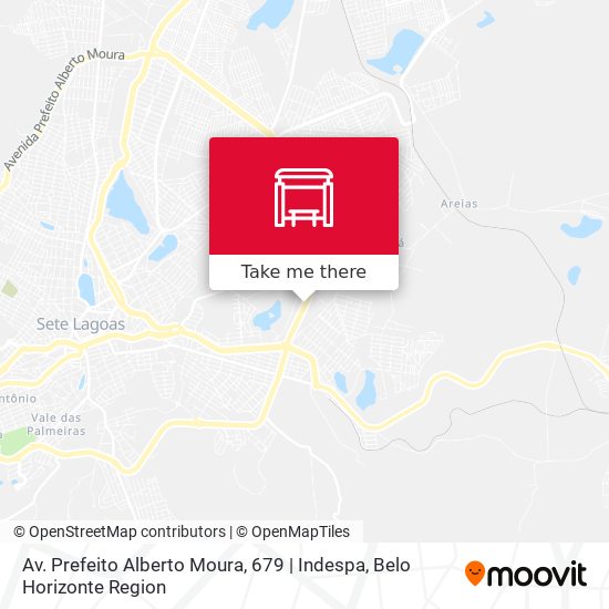 Av. Prefeito Alberto Moura, 679 | Indespa map