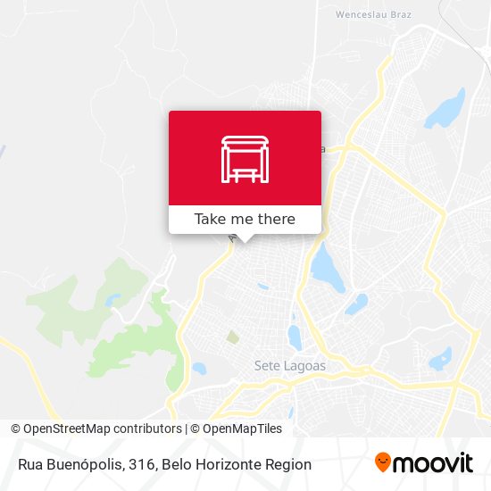 Rua Buenópolis, 316 map