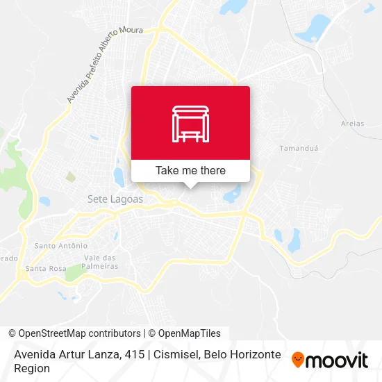 Avenida Artur Lanza, 415 | Cismisel map