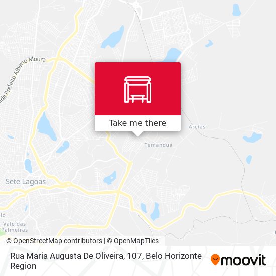 Rua Maria Augusta De Oliveira, 107 map