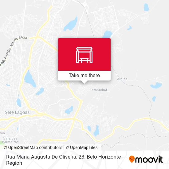 Rua Maria Augusta De Oliveira, 23 map