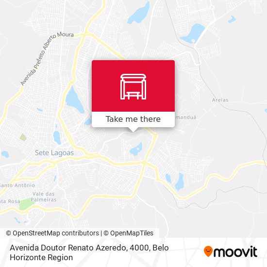 Avenida Doutor Renato Azeredo, 4000 map
