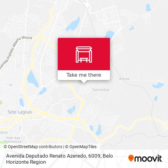 Avenida Deputado Renato Azeredo, 6009 map