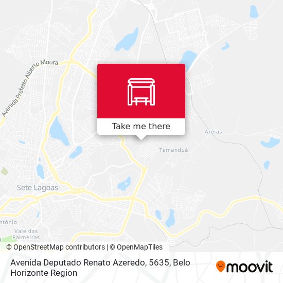 Avenida Deputado Renato Azeredo, 5635 map