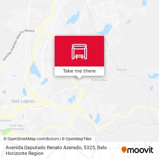 Avenida Deputado Renato Azeredo, 5325 map