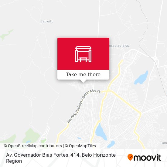 Mapa Av. Governador Bias Fortes, 414