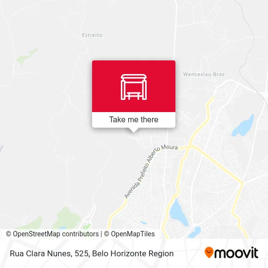 Rua Clara Nunes, 525 map