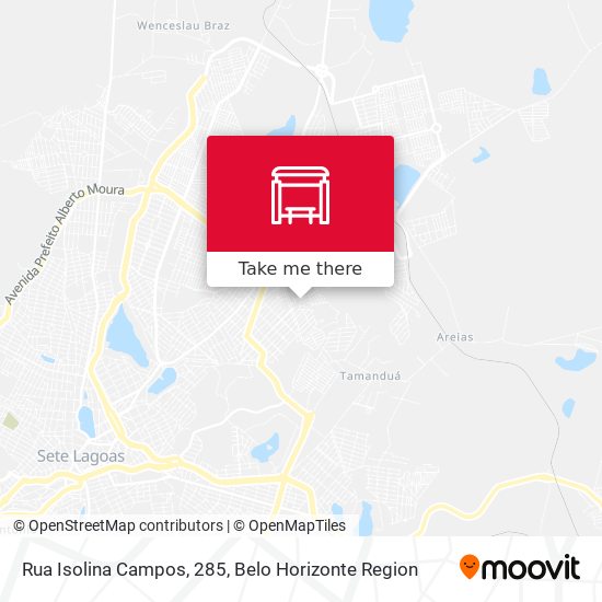 Rua Isolina Campos, 285 map