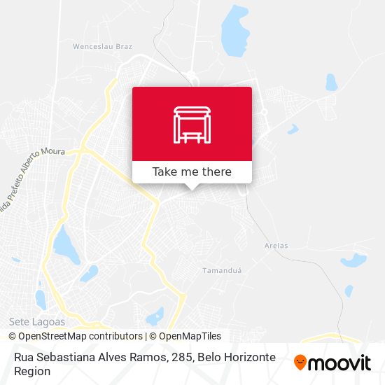 Rua Sebastiana Alves Ramos, 285 map
