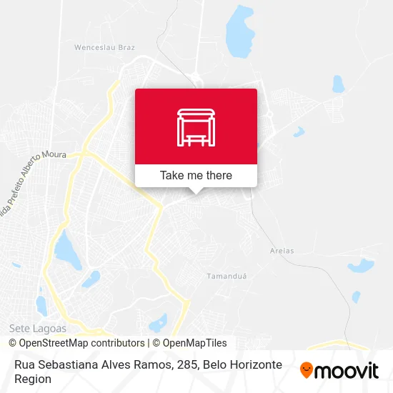 Rua Sebastiana Alves Ramos, 285 map