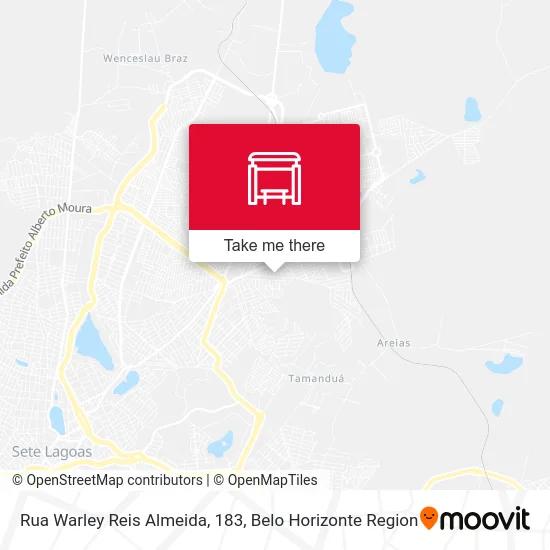 Rua Warley Reis Almeida, 183 map