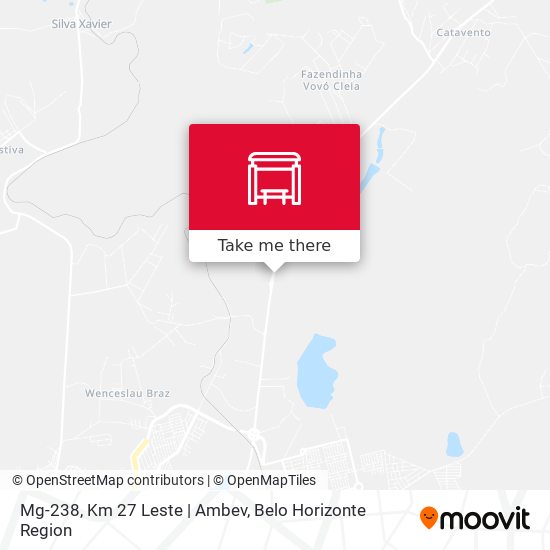 Mg-238, Km 27 Leste | Ambev map