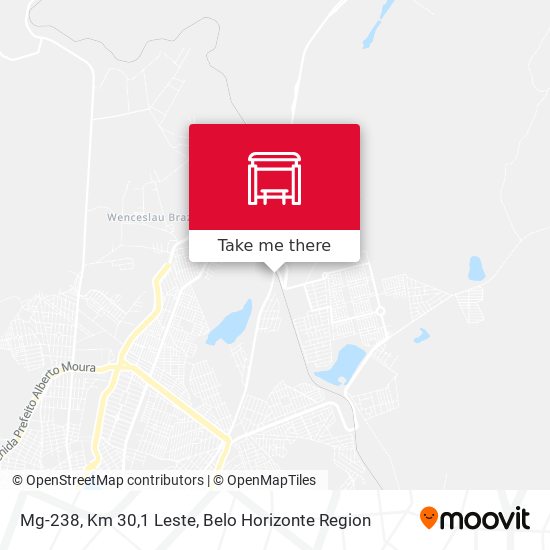 Mg-238, Km 30,1 Leste map