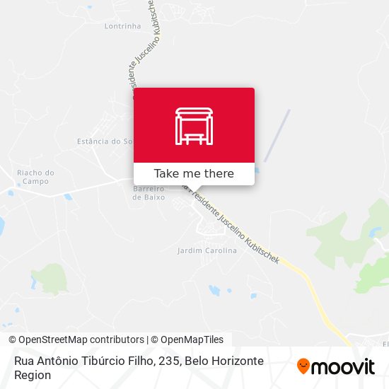 Rua Antônio Tibúrcio Filho, 235 map