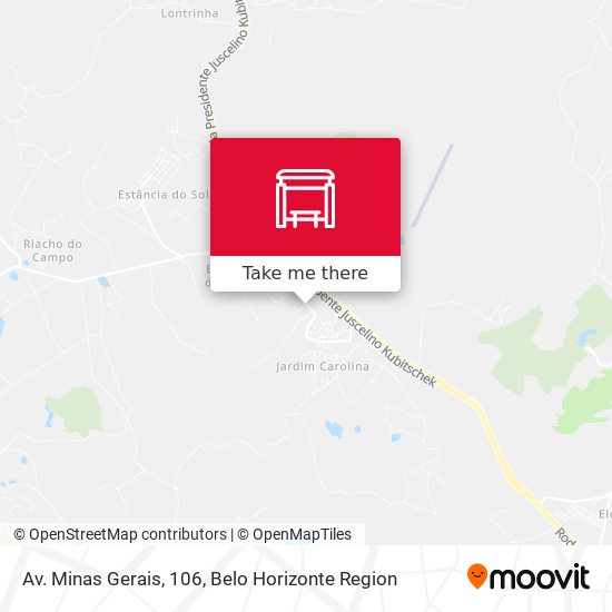 Av. Minas Gerais, 106 map